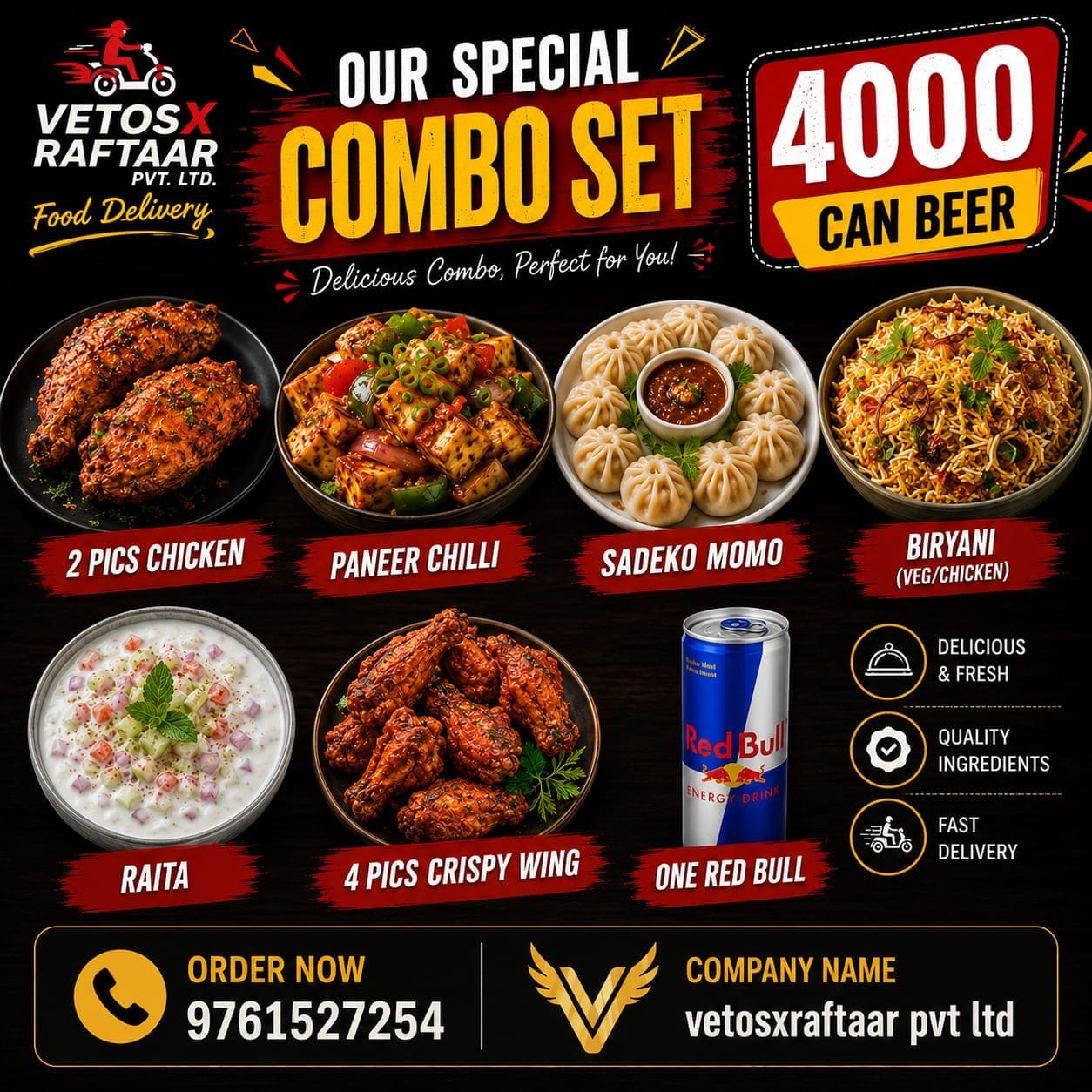 Vetos x RAftaar Special party combo